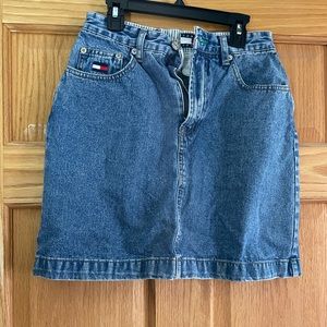 Vintage Tommy denim skirt